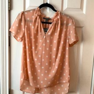 NWT lovely polka dot blouse